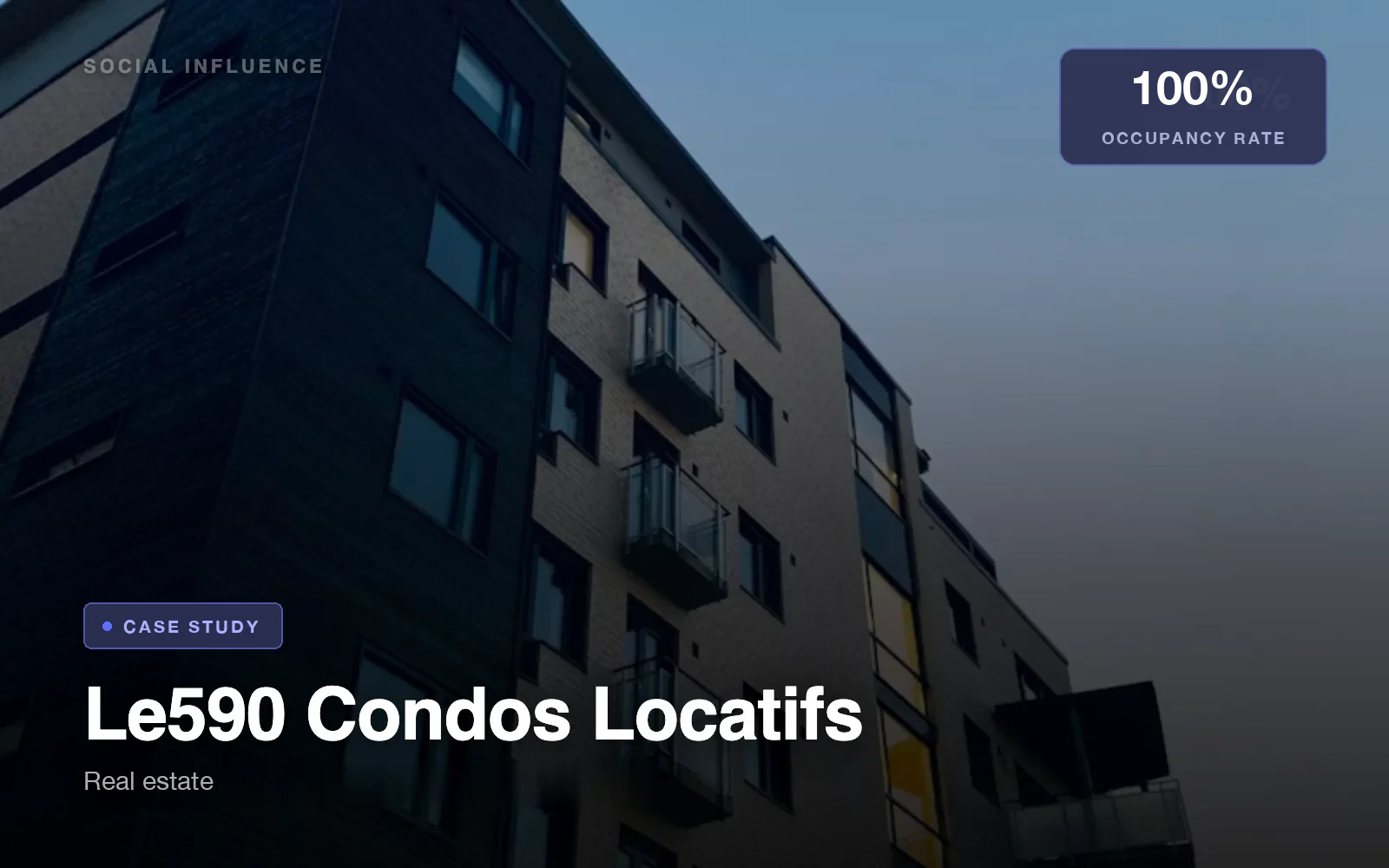 Le590 Condos Locatifs
