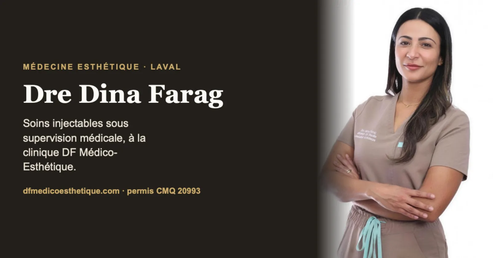 Dre Dina Farag, DF Médico-Esthétique