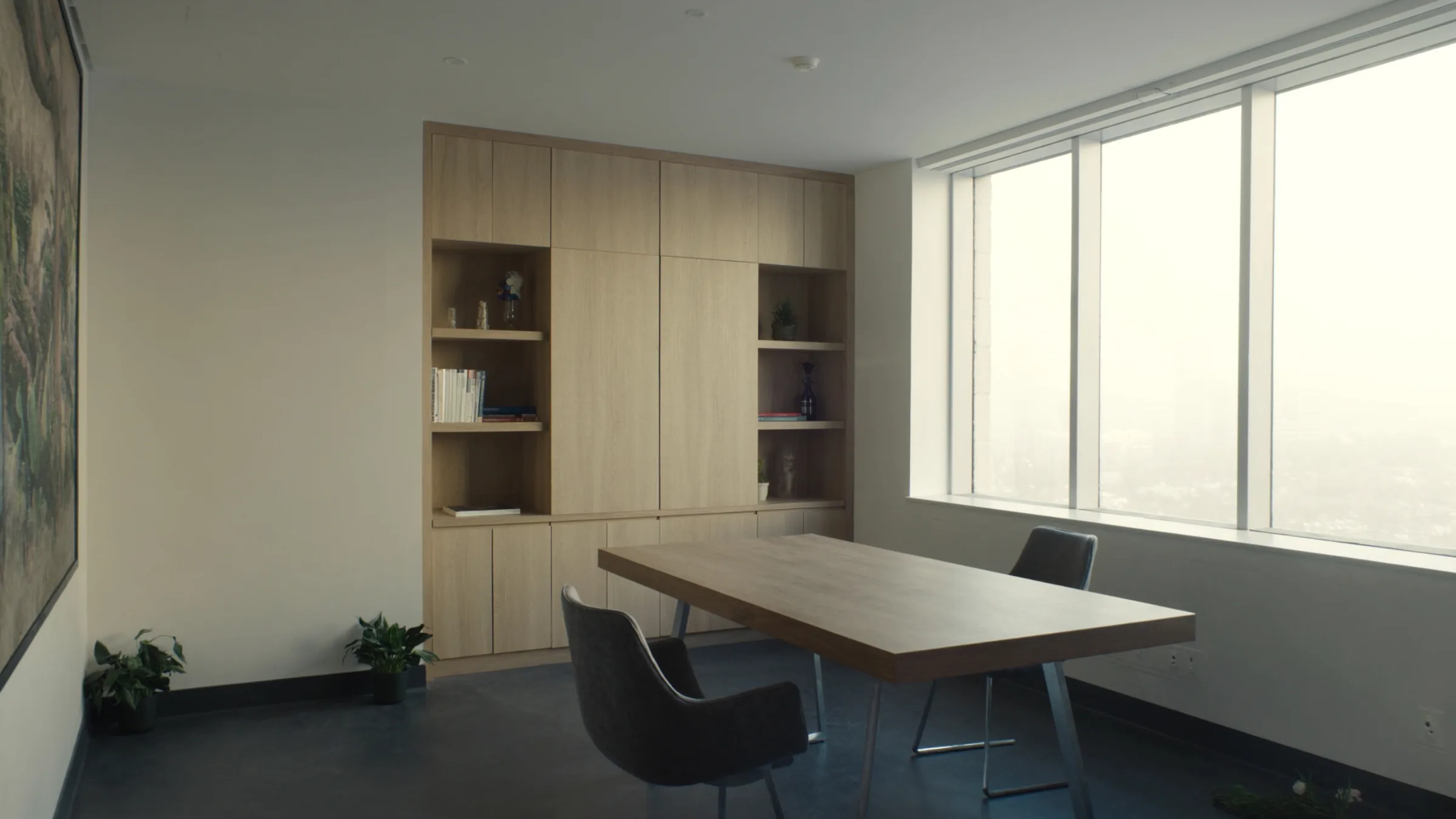 Financial advisor marketing, financial advisory office, bright meeting room