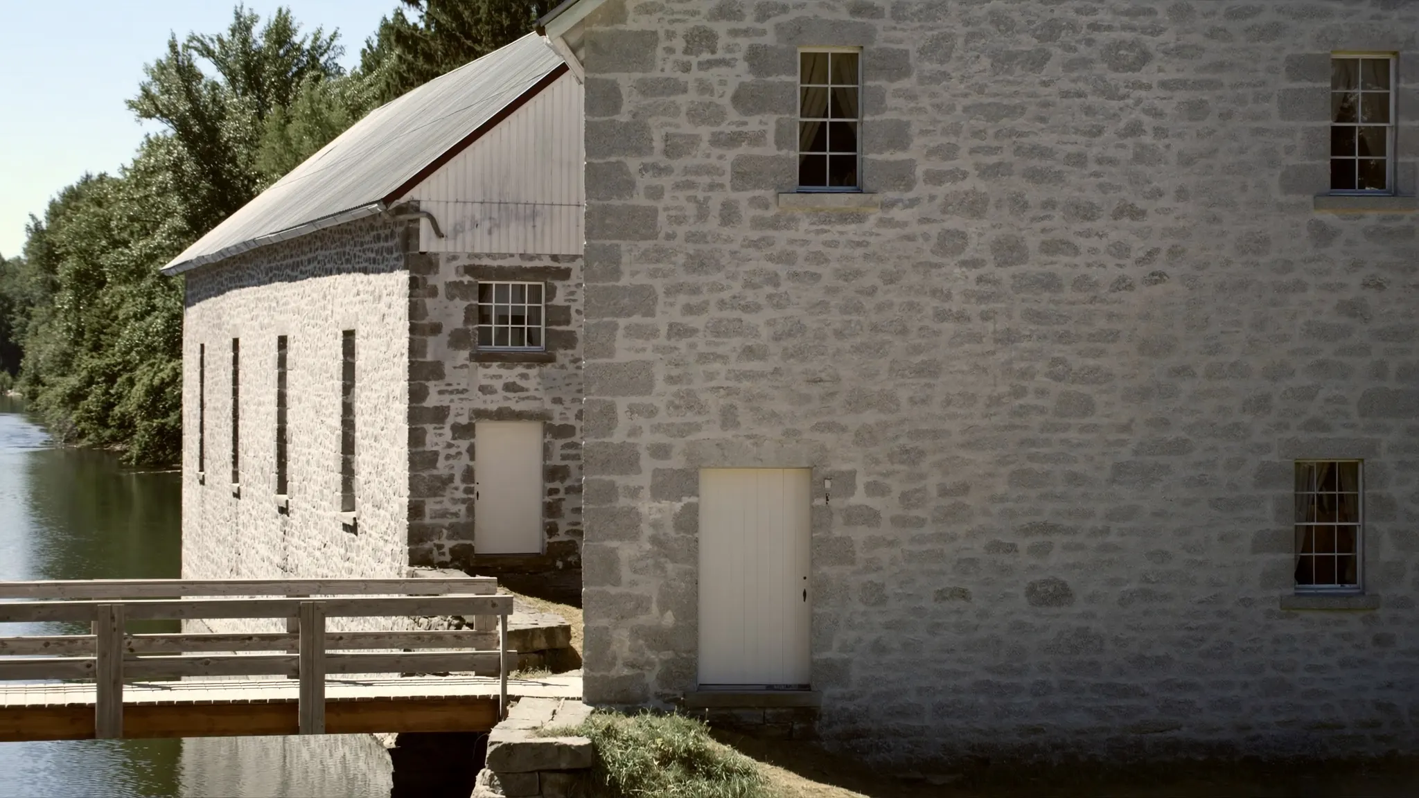 Terrebonne, marketing agency, heritage stone mill beside the river